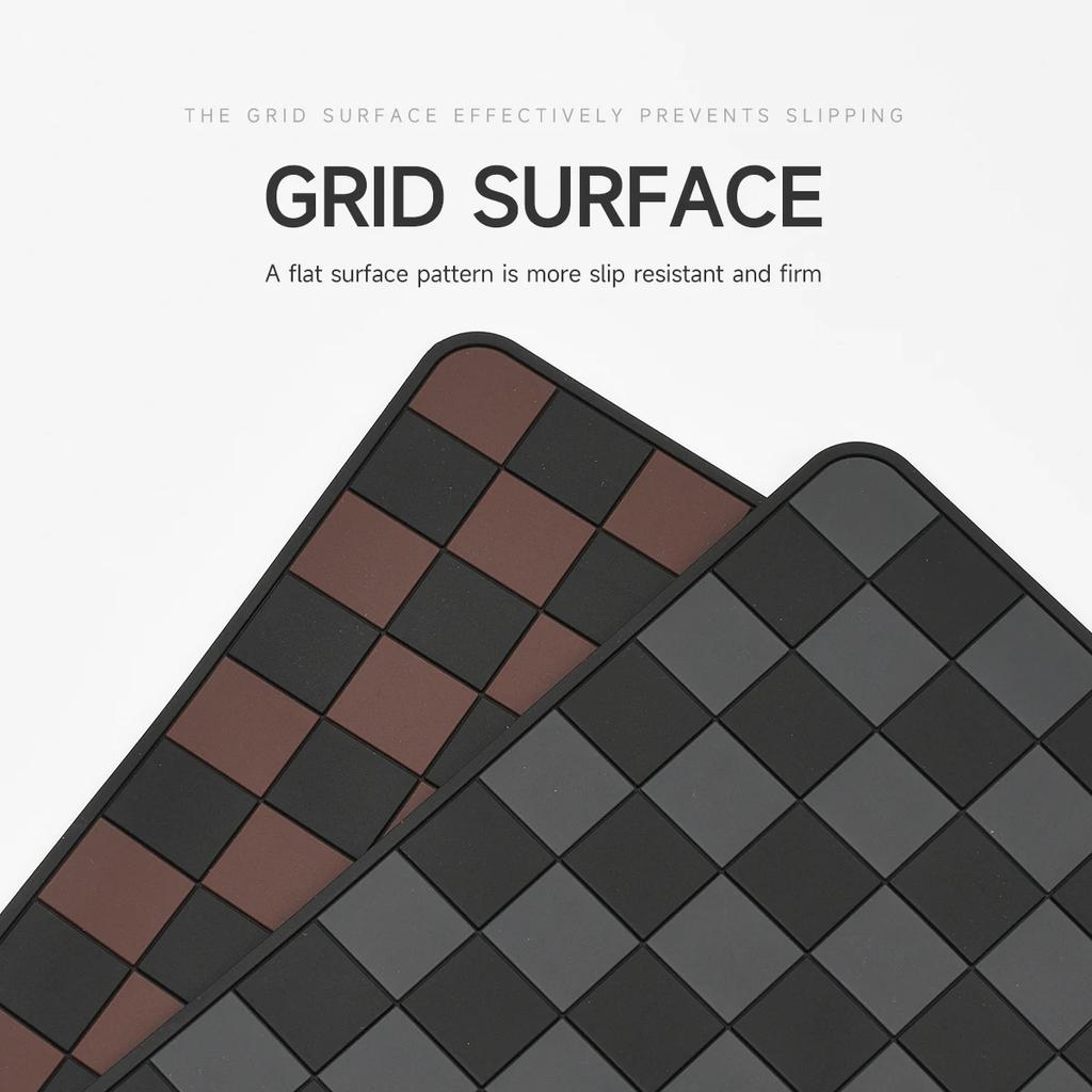 Универсальный коврик для приборной панели автомобиля Нескользящий коврик с липким покрытием Коврик для приборной панели Защитный коврик для хранения автомобиля Аксессуары для салона автомобиля