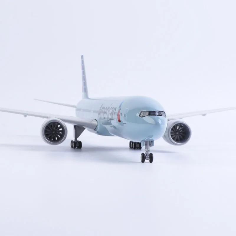 B777 Эйр Американские Авиалинии Модель Самолета смола 1:157 Масштаб Модель самолета миниатюрный самолет Коллекционный подарок от авиации
