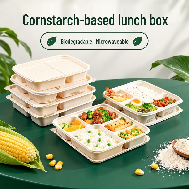 Jane Life Disposable Corn Starch Bento Box