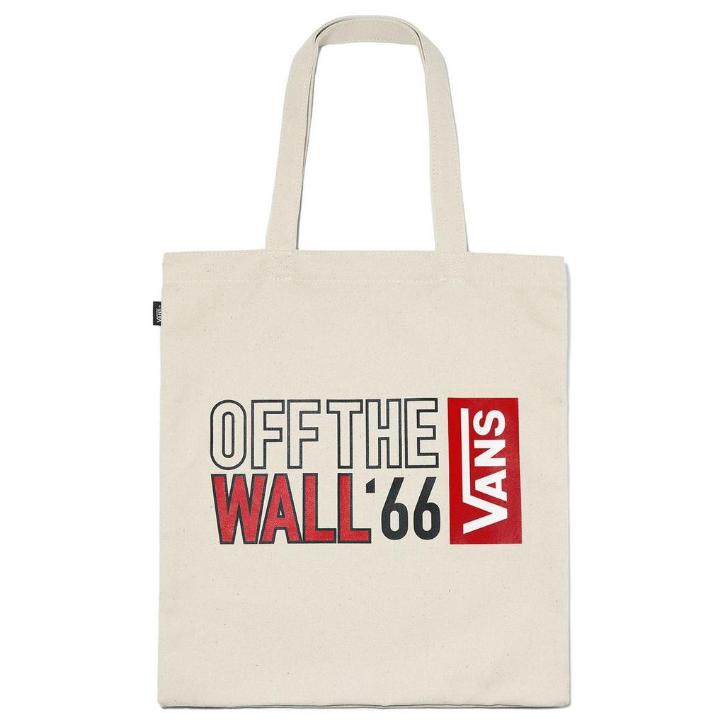 Vans Хлопковая сумка-тоут с открытым верхом, Унисекс, Бежевая, VN0A4UQ27VJ1