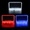 Universal 54LED 12V White Lighting Acrylic Plastic Car License Plate Cover Frame