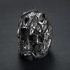 S925 Silver Ring Trendy Men's Northern Ghost Army Skull Men's Ring Series Skull Ring