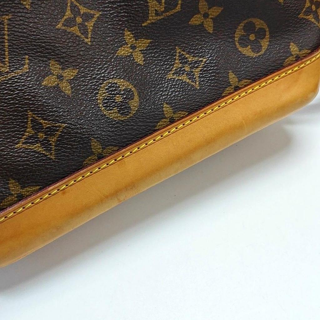 [Б/У] Noe Bb Классическая Monogram с покрытием и Кожаная Сумка-ведро на завязке Через плечо Наплечная Маленькая - Удовлетворительное состояние #1LWHXWX