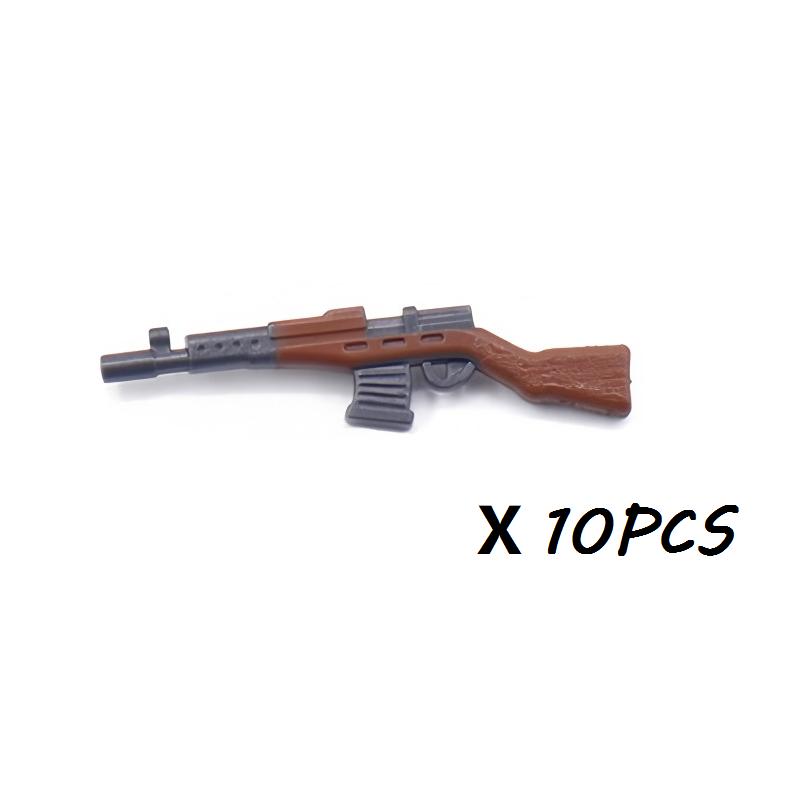 Оружие Второй мировой войны Солдаты Минифигурки Британская Советская Армия Строительные блоки Винтовки Пистолет-пулемет Томас 98K Кирпичики Игрушка