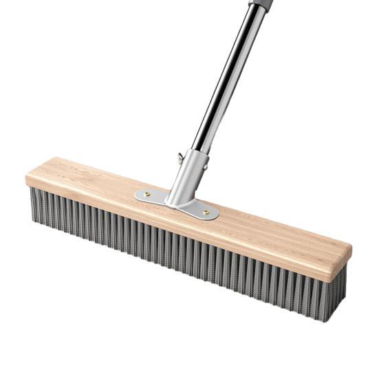 Щетка для пола Щетина из нержавеющей стали Щетка для чистки патио, бетона, каменных поверхностей Универсальная щетка для наружной уборки