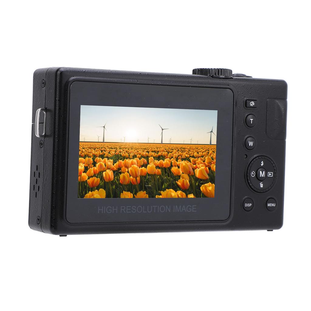 Цифровая камера для подростков 48MP 1080P HD 3-дюймовый IPS экран 16X цифровой зум USB C портативный карманный видео