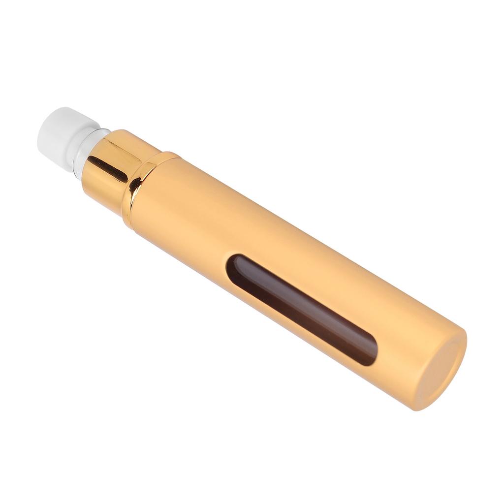 Mini Refillable Perfume Bottle Alumite Visible Portable Leakproof Empty Roll On Bottle 10ml