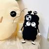 Черный 3D чехол с милым мультяшным рисунком для OPPO RENO 8 PRO A53 A72 R15 Vivo Y55S Y33s y7s, роскошный мягкий силиконовый чехол для телефона для детей
