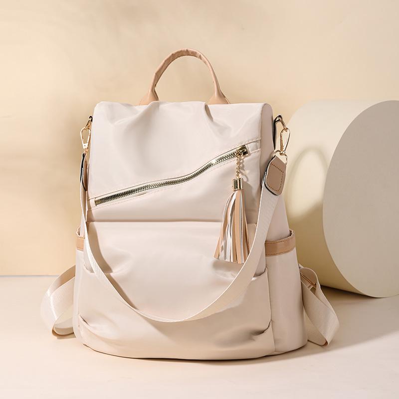 Цветовая коллизия дизайн плечи/ручной легкий нейлон с регулируемыми ремнями для ежедневного использования унисекс модный рюкзак