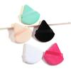 5 PCs Triangular Puff Soft Sponge Facial Eye Contour Cotton Pad Powder Cosmetics Foundation Makeup Tool Stirrer Eye Contour