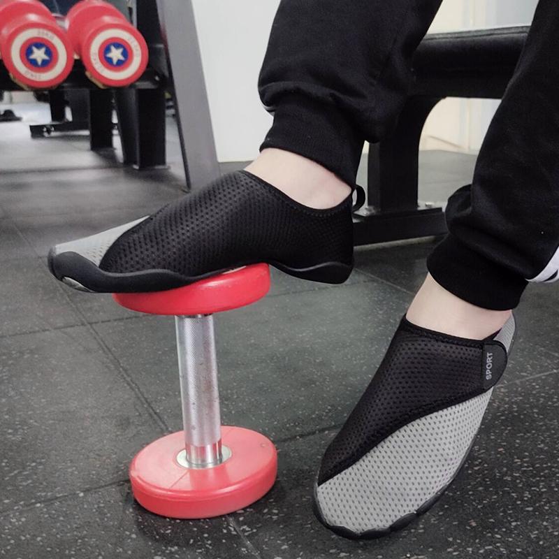 Унисекс Босоножки Аква Обувь Мужская Легкая Пляжная Обувь Для Воды Женские Быстросохнущие Сандалии Для Плавания Вверх по течению Для Фитнеса Йога Река Морской Серфинг Забродные Кроссовки