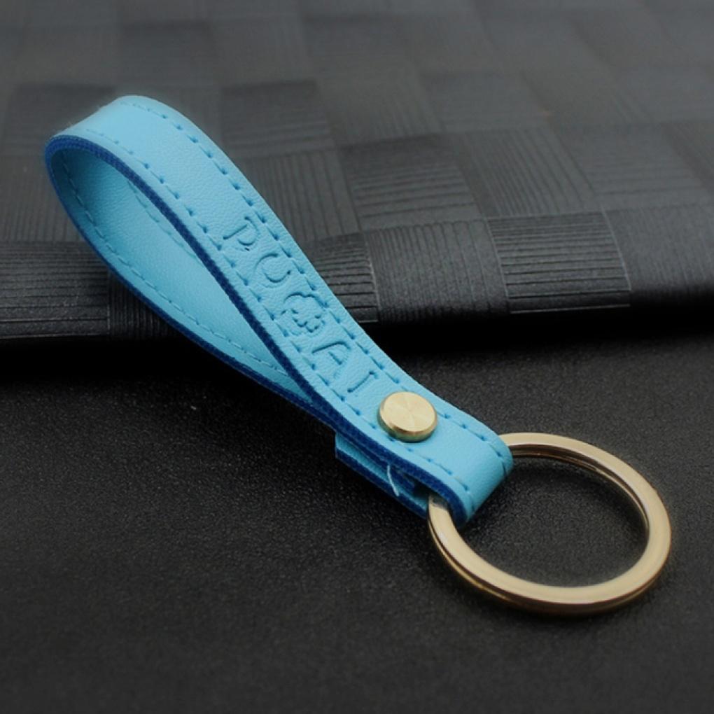 Leather Key Holder Key Ring Sky) Car Key Holder
