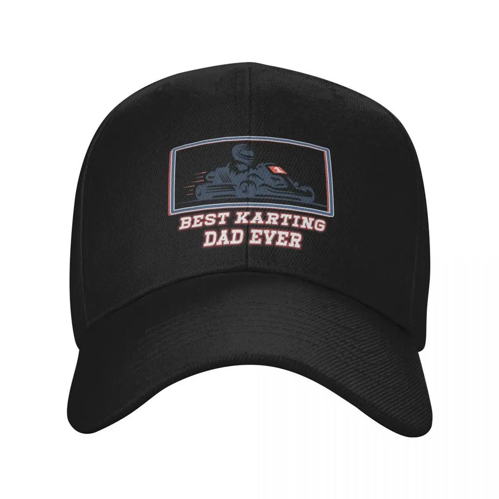 Best karting Dad Ever Baseball Cap luxury caps black mens big size hat Hats Man Womens