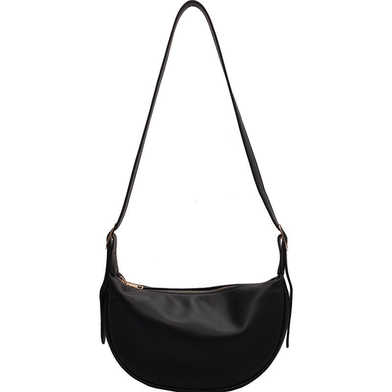 Женская сумка-полумесяц 2025 года с пельменями: Модный корейский дизайн, повседневная модная сумка-мессенджер