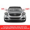 Carbon Fiber Look Side Rearview Mirror Cover Trim For Mercedes Benz ML Class W166 GL X166 GLS X166 GLE W166 / GLE Coupe C292