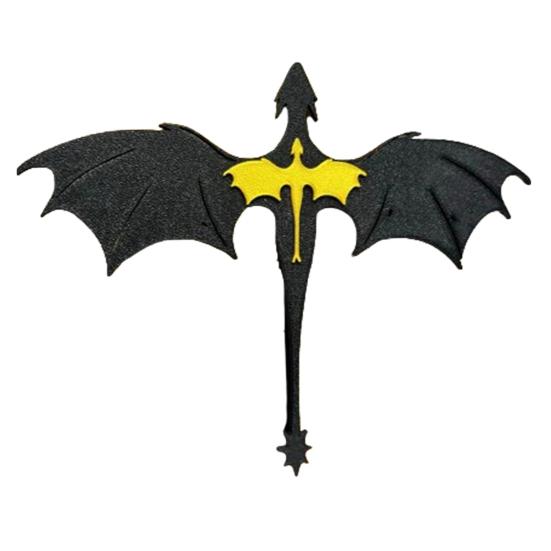 1 шт./2 шт. Украшение для книжной полки в виде дракона, Знак для книжной полки в виде дракона ручной работы, Крутые аксессуары для книжного уголка