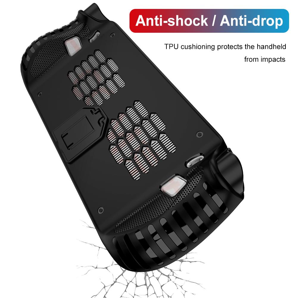 TPU Case for Lenovo Legion Go S Handhled Console Ergonomic Protection Cover Soft TPU Cover Case Protector Case Games Accessories