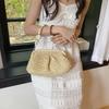 Small Straw Underarm Bags for Women 2024 Summer Crossbody Bags Lady Travel Purses and Handbags Female Shoulder Bag