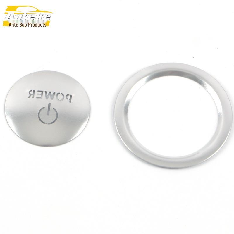 Наклейка на кнопку запуска одной кнопкой Camry 18-й модели для модификации гибридного зажигания