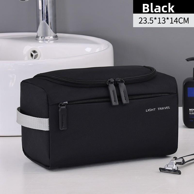 Высококлассный стиль, Большая вместимость для путешествий, Мужская косметичка для ухода, Три в одном, Раздельное хранение, Косметичка, Сумка для фитнеса и плавания