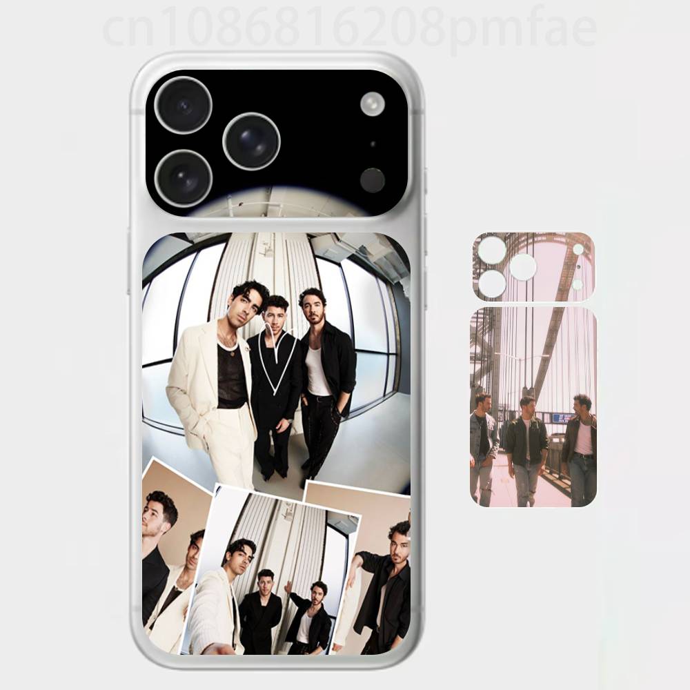 3D наклейка на весь корпус J-Jonas B-Brothers для iPhone 17/Pro/Pro Max Цветная задняя защитная наклейка