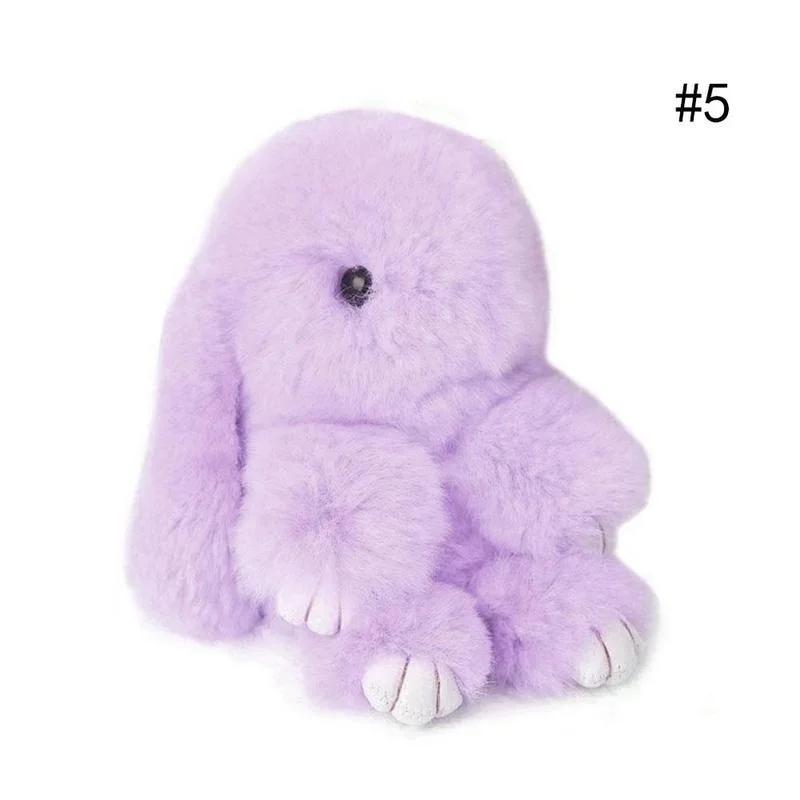 Брелок в виде кролика, меховой милый кролик, помпон, кукла, игрушка, брелок, милая сумочка, подвеска, декор, ключи от машины, подвеска в виде кролика, кролик, подарки