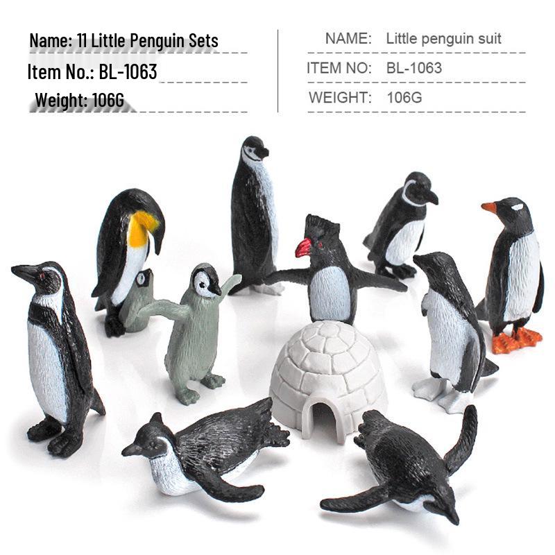 Набор миниатюрных моделей сельскохозяйственных животных для трансграничной торговли: Куры, Утки, Гуси, Коровы и другие