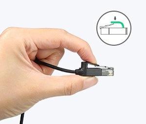 Ugreen Cable Internet Network Cable Ethernet Patch Cord Rj45 Cat 6A Utp 1000Mbps 10 M Black (70656)