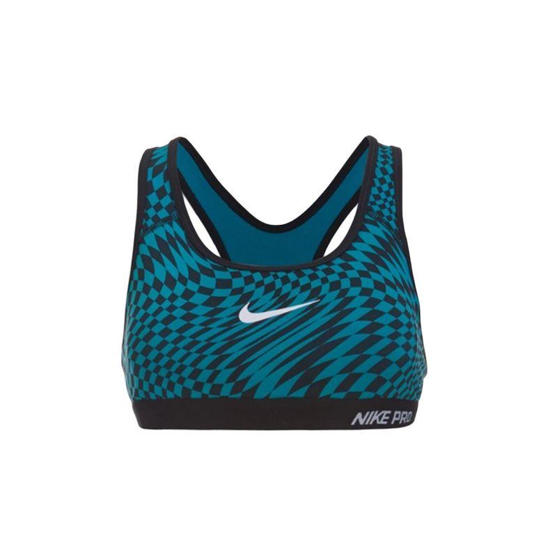 Nike Модный облегающий простой сухой удобный спортивный бюстгальтер женское нижнее белье зеленый 799346-309