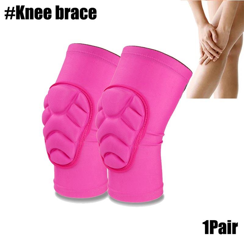 1 пара толстых губчатых наколенников, налокотников, наколенников для защиты от ударов, футбола, волейбола, для детей, молодежи