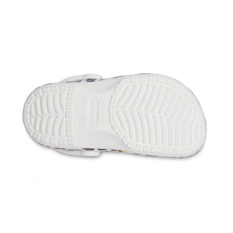 Crocs Классические клоги Открытые плоские сандалии Детская обувь Леопард 207017-1D1
