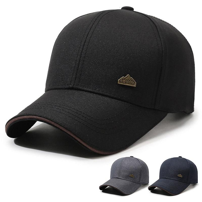 Hat Middle-Aged Men'S Outdoor Spring And Summer Cap Simple Sun Hat Middle-Aged And Elderly Sports And Leisure Baseball Cap
