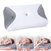 HOMCA CPAP Memory Foam for Side Apnea Pillow for All CPAP Mask Reduces Air Leakage and Mask Cervical CPAP Relieve Neck Gray Queen Pillow, Sleepers,