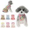 Pet Skirt Puppy Dog Floral Princess Skirt Cat Pet Clothes