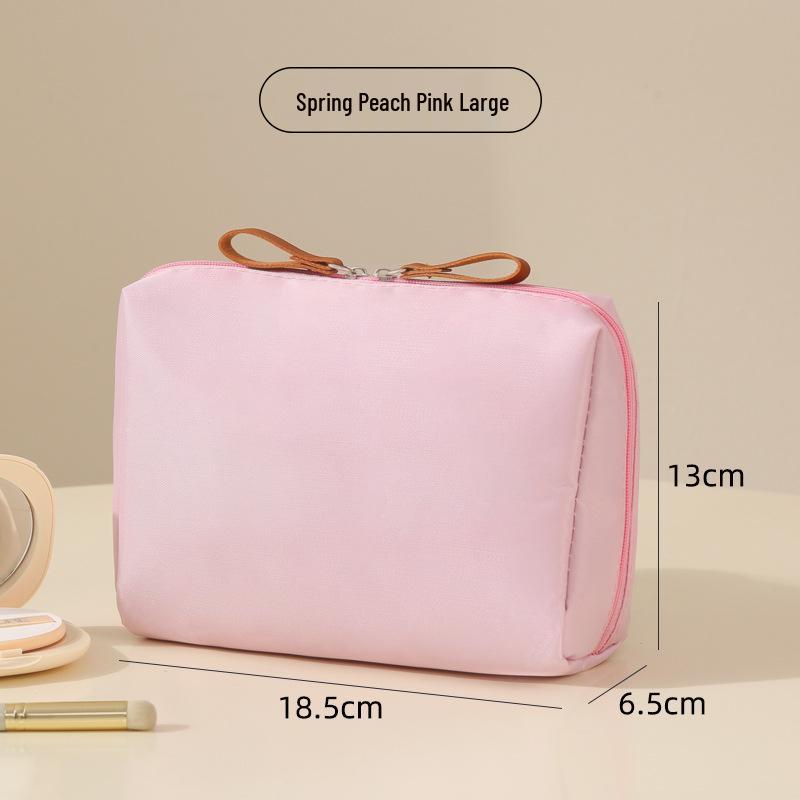 Korean Style Portable Mini Makeup Bag & Coin Purse - Women's Travel Cosmetic Storage