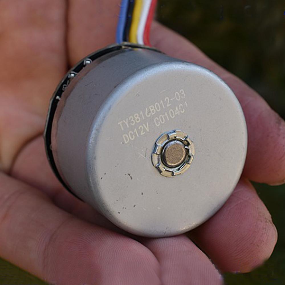 TY3816B 37.4mm Brushless Motor DC12V 4250 RPM Large Torque Strong Forward and Reverse Mini DC Motor PWM Speed For Fascial Gun