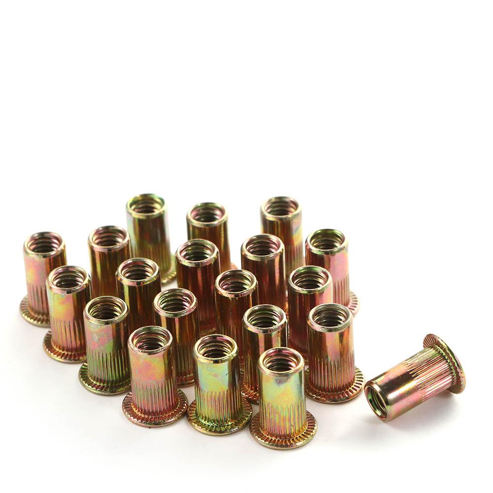 Size Collocation Insert Nutsert Cap Home Improvement Hardware Flat Head Nuts Fastener Rivet Nuts