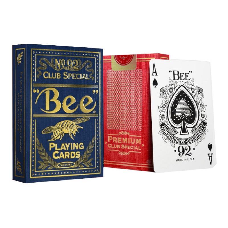 Игральные карты Coterie Bee Gold Edition Коллекция USPCC Колода карточных игр Волшебные трюки