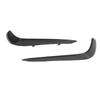 Front Fog Lamp Cover Left Right Glossy Carbon Fibre Fog Light Fins Splitter Replacement for W205 C205 C63