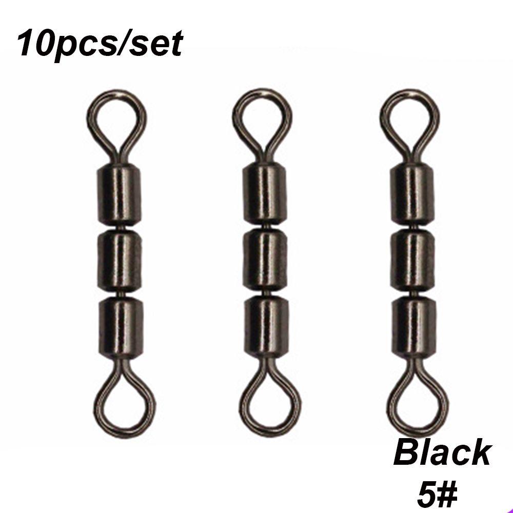 Портативные легкие коррозионно-стойкие подшипниковые качения с тройным быстроразъемным соединением безопасные рыболовные вертлюги