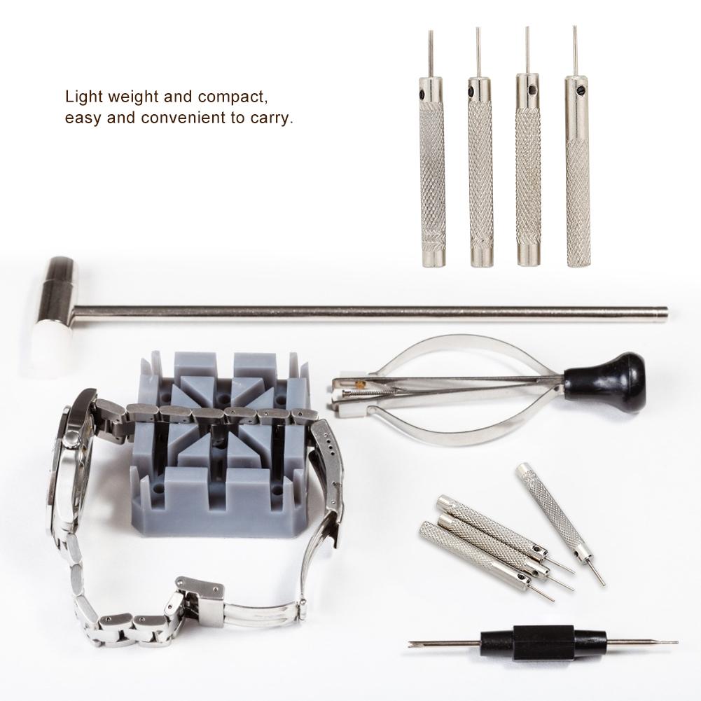 4pcs/Set Watchband Strap Link Pin Spring Bar Remover Watch Repairing Accessory Tool