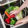 Stainless Steel Vegetable Washing Basket Rust-proof Colander Multifunctional Pasta Strainer  Noodle