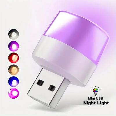 Мини USB-лампа 5 В, 1 Вт, светодиодная лампа, лампа для защиты глаз, лампа для чтения, зарядка от мобильного аккумулятора, лампы для книг, ночное освещение