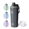 BOTTLE BOTTLE Protein Shaker, 800ml, Insulated, Large Capacity, Stainless Steel Water Bottle, Sports Bottle, Vacuum Insulated, Leak-Proof, Portable, W