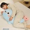 Adorable Cartoon Fish Hug Pillow for Girls - Leg Clamping, Side Sleeping/Pregnancy Backrest Cushion, Ideal for Bedside & Winter Coziness