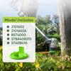 Pack Of 4 Heavy Duty Trimmer Coil Housing Replacement Quick Snap Design Weather Resistant Protection Trimmers Cover Cap