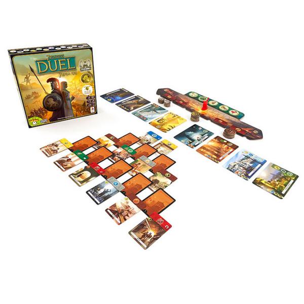 Корейские настольные игры: противостояние 7 чудес, разноцветные