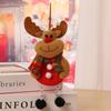 Christmas Ornaments: Snowman, Reindeer & Santa Plush Pendants