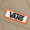 Vans X Rokit Geometric Pattern Stripe Print Multi-Pocket Vest Unisex Outerwear Khaki VN0005XAKHK