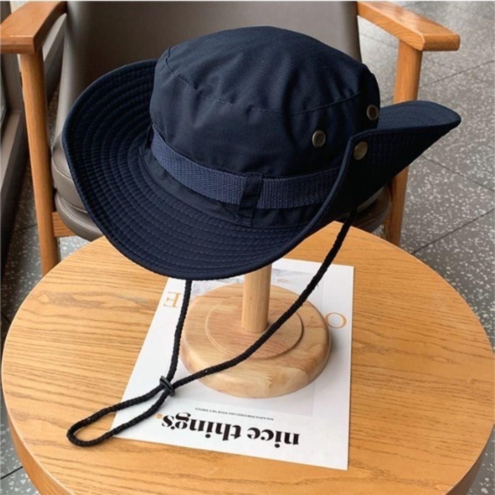 Quick-drying Fishing Cap Anti-UV Sun Hat Fashion Bucket Hat Camping Hiking